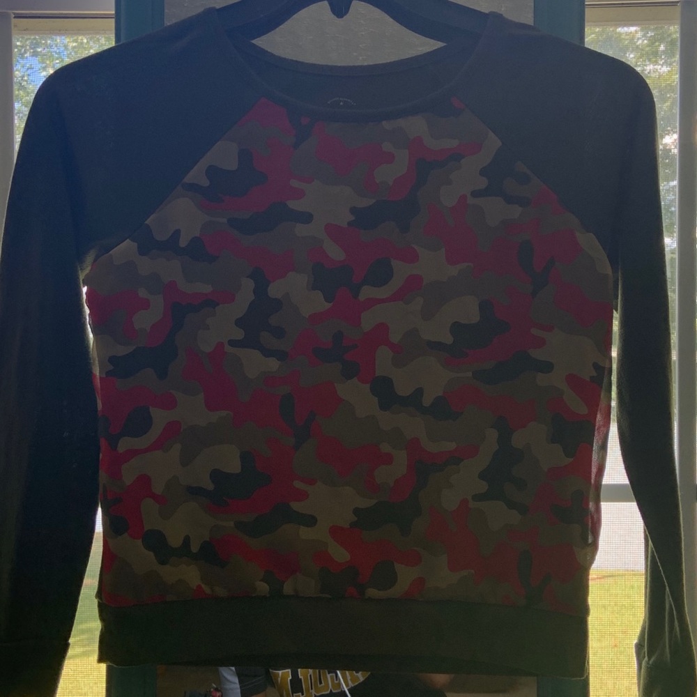 Long sleeve camo shirt